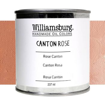 Williamsburg Handmade Oil Paint - Canton Rose, 237ml Can