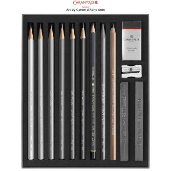 Caran d'Ache Art by Light & Shade Set