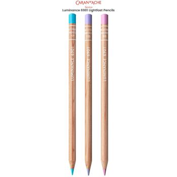  Caran d'Ache Luminance 6901 Pencils - Lightfast Colored Pencils