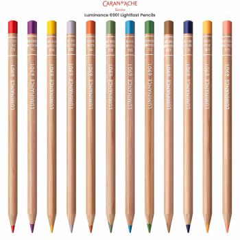 Caran d'Ache Luminance 6901 Lightfast Pencils