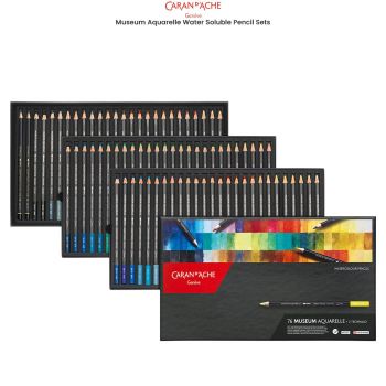 Caran D'Ache Museum Aquarelle Water Soluble Pencil Sets