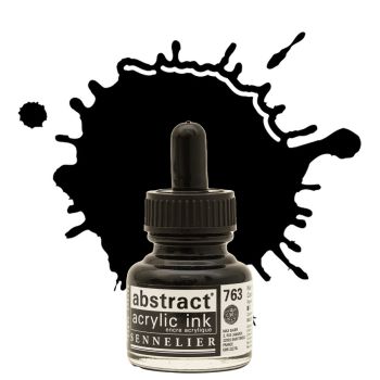 Sennelier Abstract Acrylic Ink 30ml Carbon Black