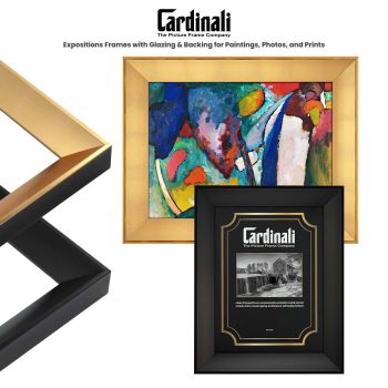 Expositions Frames with Glaze & Backing 