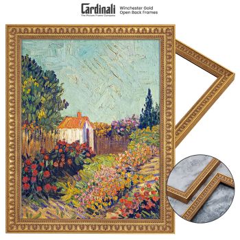 Cardinali Collection Winchester Gold Open Back Frames