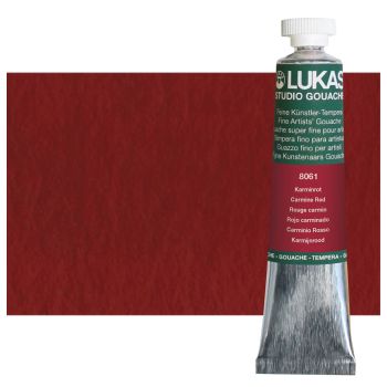 LUKAS Designer's Gouache 20 ml Tube - carmine red