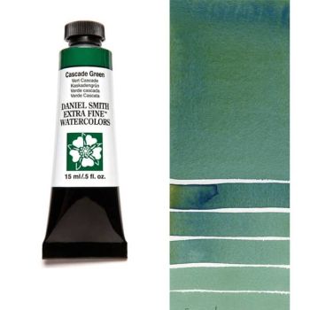Daniel Smith Extra Fine Watercolors - Cascade Green, 15 ml Tube