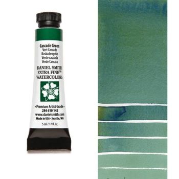 Daniel Smith Extra Fine Watercolors - Cascade Green, 5 ml Tube