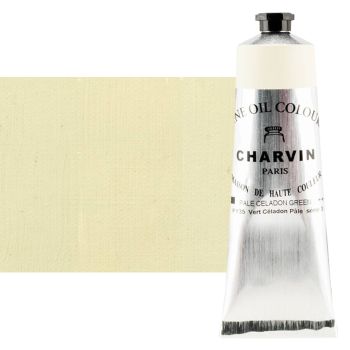 Charvin Fine Oil Paint, Celadon Green Pale - 150ml