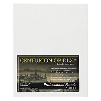 Centurion Linen Panel Oil Primed 8x10", 6 Pack