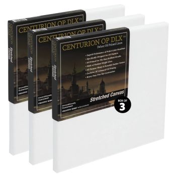 Centurion Deluxe Oil Primed Linen Stretched Canvas 