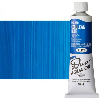 Holbein Duo Aqua Water-Soluble Oil Cerulean Blue 40ml Elite