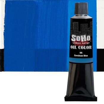 SoHo Artist Oil Color Cerulean Blue 170ml Tube