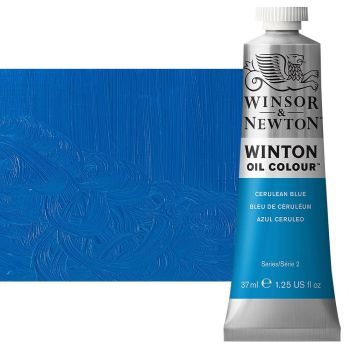 Winton Oil Color 37ml Tube - Cerulean Blue