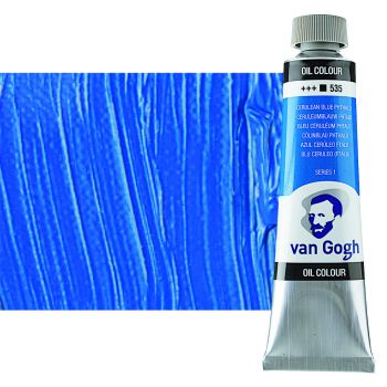 Van Gogh Oil Color, Cerulean Blue Phthalo 40ml Tube