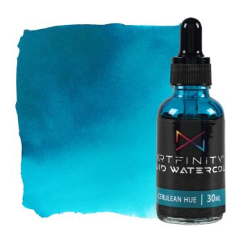 Artfinity Liquid Watercolor - Cerulean Hue, 30ml Bottle