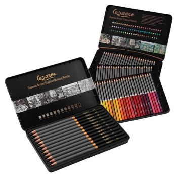 Creative Mark Cezanne Pro Quality Colored Pencil & Graphite Drawing Set