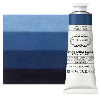 Charbonnel Etching Ink - Prussian Blue, 60ml Tube