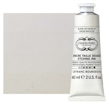 Charbonnel Etching Ink - Snow White RS, 60ml Tube