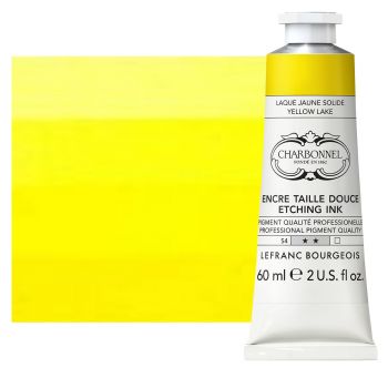 Charbonnel Etching Ink - Yellow Lake, 60ml Tube