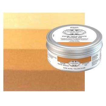 Charbonnel Etching Ink - Yellow Ochre, 200ml Can