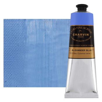 Charvin Extra Fine Artists Acrylic Alexander's Blue 150ml