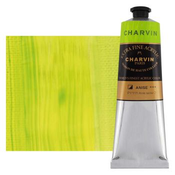 Charvin Extra Fine Artists Acrylic Anise Green 150ml