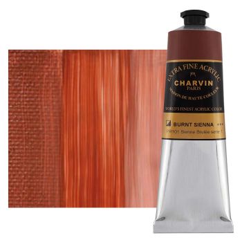 Charvin Extra Fine Artists Acrylic Burnt Sienna 150ml