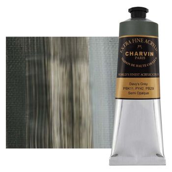 Charvin Extra Fine Artists Acrylic Davy's Grey 150ml