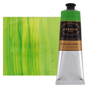Charvin Extra Fine Artists Acrylic Meadow Green 150ml