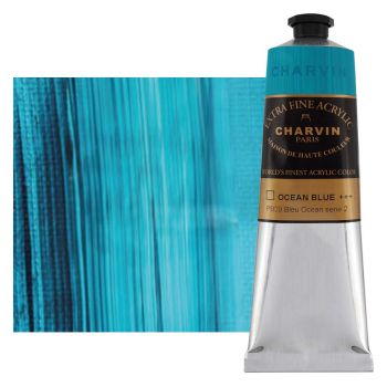 Charvin Extra-Fine Artists Acrylic - Ocean Blue