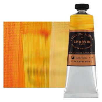 Charvin Extra Fine Artists Acrylic Saffron 150ml