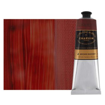 Charvin Extra Fine Artists Acrylic Brown Madder 60ml