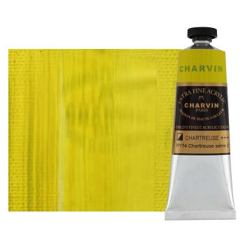 Charvin Extra Fine Artists Acrylic Chartreuse 60ml