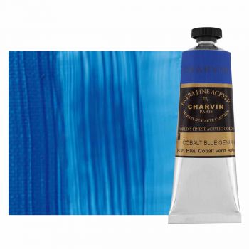 Charvin Extra Fine Artists Acrylic Cobalt Blue Genuine 60ml