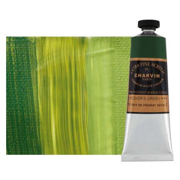 Charvin Extra Fine Artists Acrylic Hooker's Green 60ml