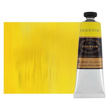 Charvin Extra Fine Artists Acrylic Lemon Yellow 60ml