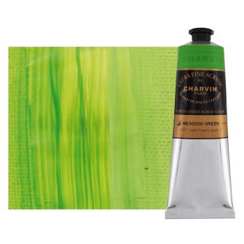 Charvin Extra Fine Artists Acrylic Meadow Green 60ml