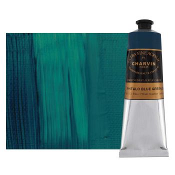 Charvin Extra Fine Artists Acrylic Phthalo Blue (Green Shade) 60ml