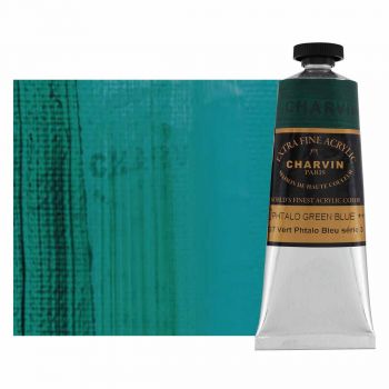 Charvin Extra Fine Artists Acrylic Phthalo Green Blue 60ml