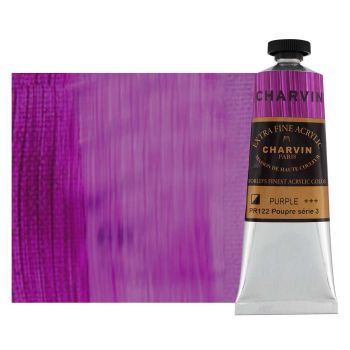 Charvin Extra Fine Artists Acrylic Purple 60ml
