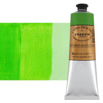 Absinthe Green Charvin Professional Oil Paint Extra Fine 150ml 