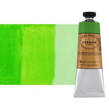 Absinthe Green Charvin Professional Oil Paint Extra Fine 60 ml