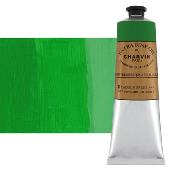 Cadmium Green 150 ml - Charvin Professional Oil Paint Extra Fine