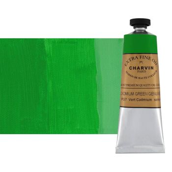 Cadmium Green 60 ml - Charvin Professional Oil Paint Extra Fine 60 ml - 