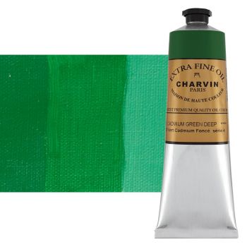 Cadmium Green Deep 150 ml - Charvin Professional Oil Paint Extra Fine