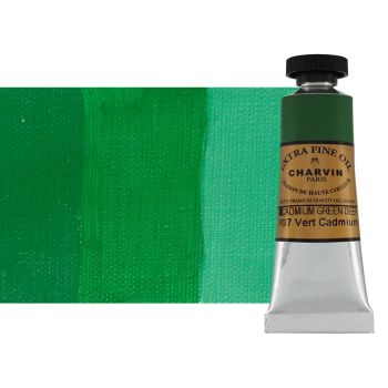 Cadmium Green Deep Charvin Professional Oil Paint Extra Fine 20 ml 