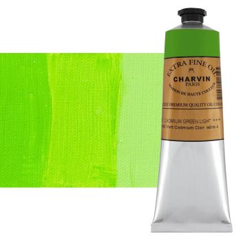 Cadmium Green Light 150 ml Charvin Professional Oil Paint Extra Fine 