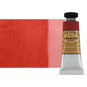Cadmium Red Deep Charvin Professional Oil Paint Extra Fine 20 ml
