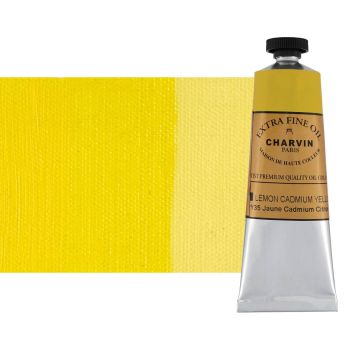 Cadmium Yellow Lemon 60 ml - Charvin Professional Oil Paint Extra Fine