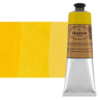 Cadmium Yellow Light 150 ml Charvin Professional Oil Paint Extra Fine 